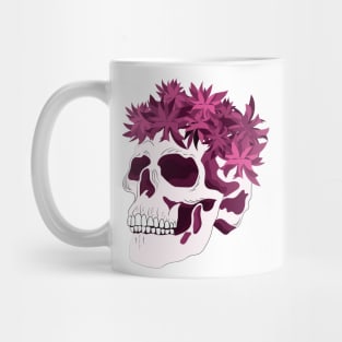 Flowers on my skull for Halloween I Holidays Mug